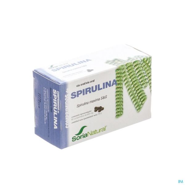 Soria 18-S Spirulina maxima 60 compr.