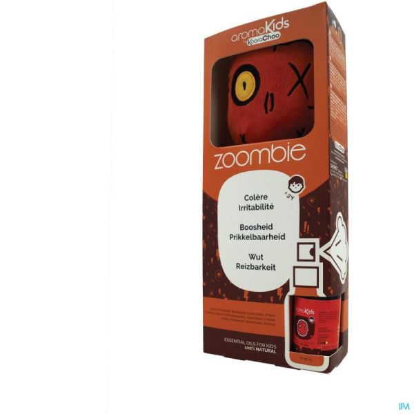 AROMAKIDS KIT ZOOMBIE SPRAY 30ML + PELUCHE