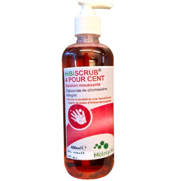 HIBISCRUB SAVON ANTISEPT. 400ML VRAC