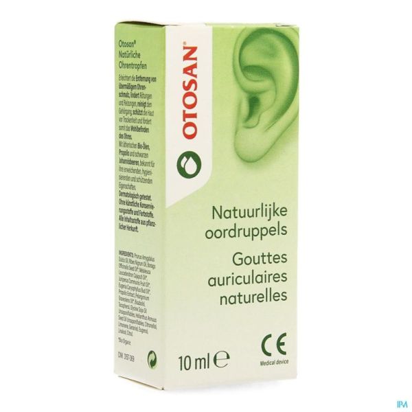 OTOSAN GUTT AURICULAIRES NATURELLES 10ML