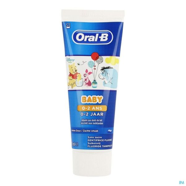 Oral B Dentifrice Baby Winnie The Pooh 0-2 Ans