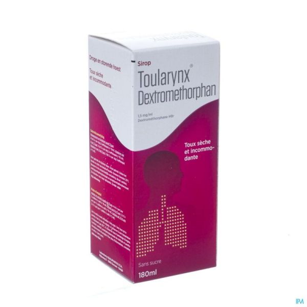 Toularynx Dextromethorphan Sol Or 180ml