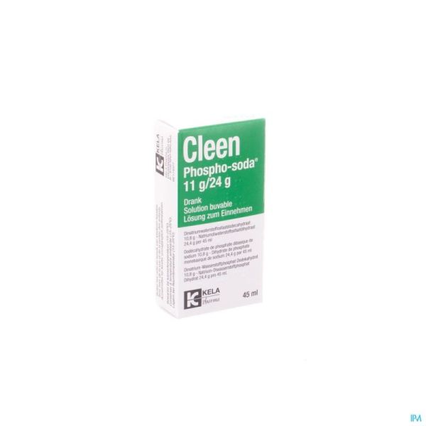 Cleen Phospho-soda 11g/24g Sol Buvable Fl 45ml