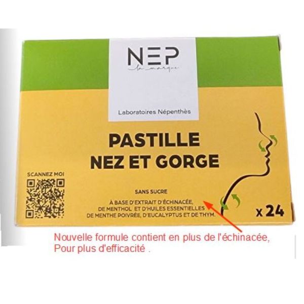 Nep Pastilles A Sucer 24