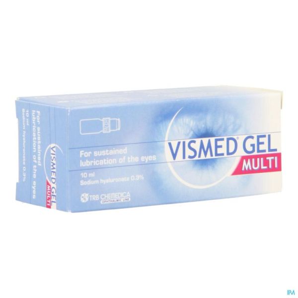 Vismed Gel Multi Lubrifiant Oculaire 0,3% Fl 10ml