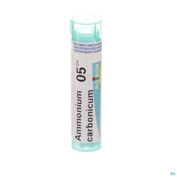 Ammonium Carbonicum 05ch Gr 4g Boiron