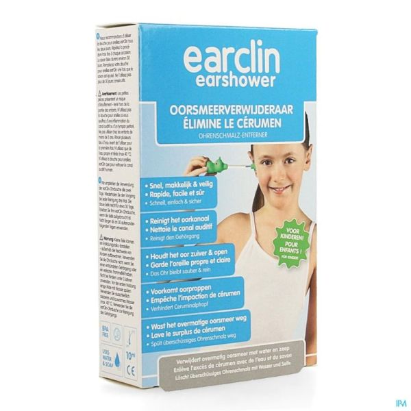 Earclin Earshower Enfant Elimine Cerumen