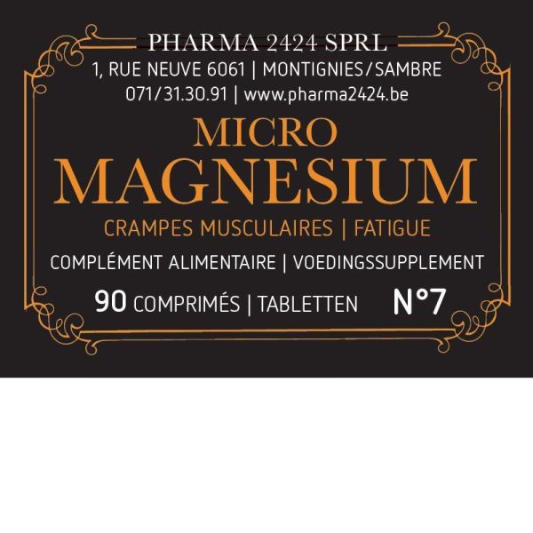 N7 MAGNESIUM GLYCERO:CRAMPES-STRESSE-FATIGUE 90CP PROMO