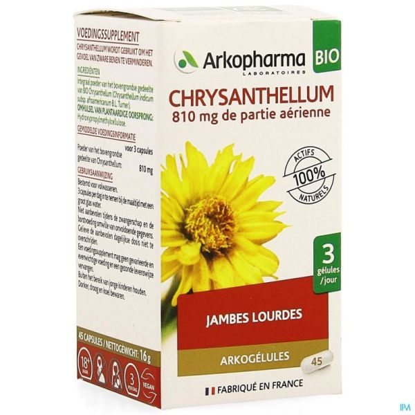 ARKOGELULES CHRYSANTHELLUM BIO CAPS 45