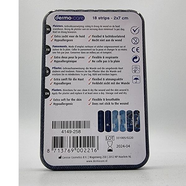 Dermo Care Jeans Pansement Strips 18