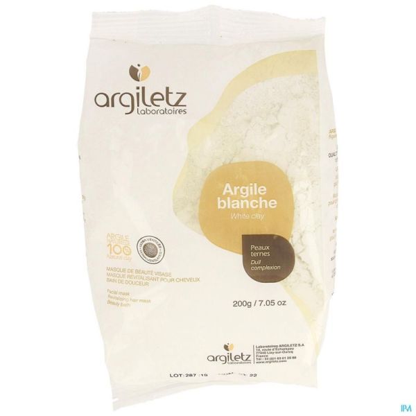 Argiletz Argile Blanche Ultra Ventilee Pdr 200g