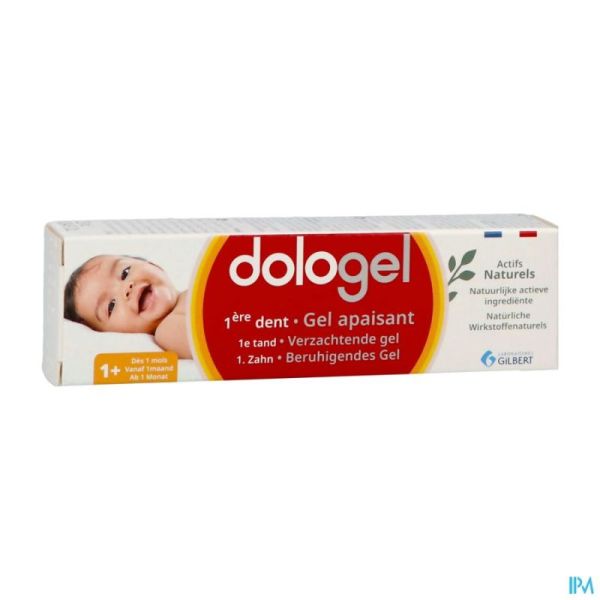 DOLOGEL 1E DENT GEL GINGIVAL APAISANT TUBE 25ML