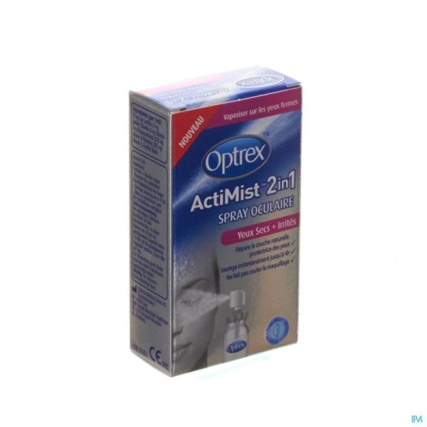 Optrex Actimist Spray Ocul. Yeux Secs-irrites 10ml