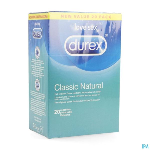 DUREX EXTRA SAFE PRESERVATIFS 20