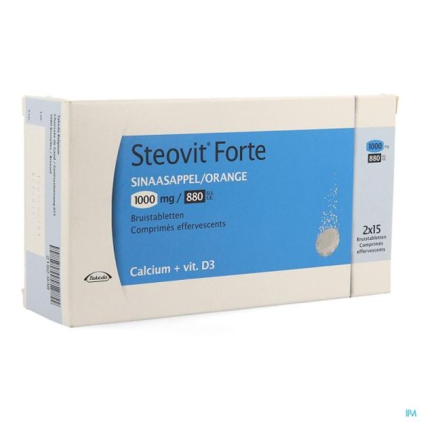 Steovit Forte 1000mg/880 Ie/ui Comp Eff 30