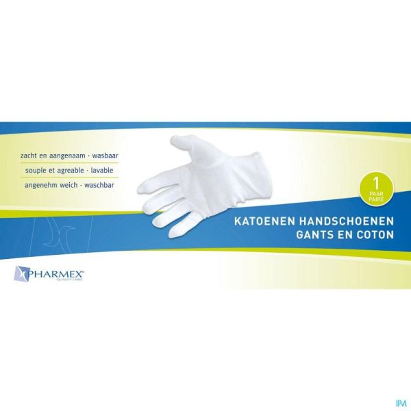 Pharmex Gants Coton Medium 2