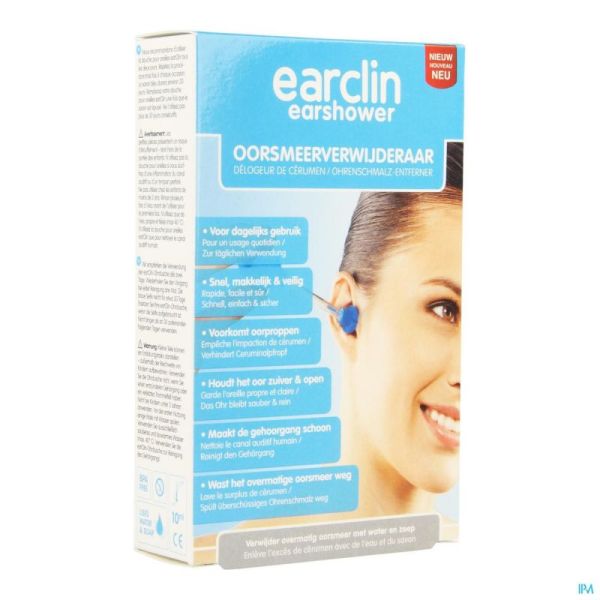 Earclin Earshower Adult Elimine Cerumen