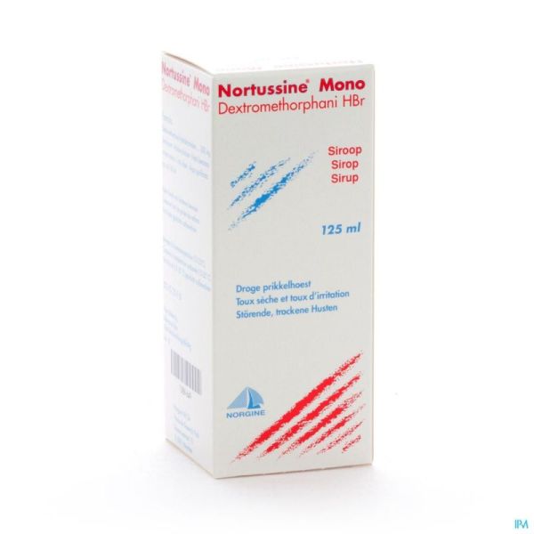 Nortussine Mono Sir 125ml 2mg/ml